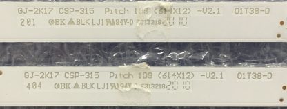 GJ-2K17-CSP-315 Pitch 109-V2.1 01T38-D PHILIPS 32PHS5505/62 LED BAR - Görsel 2