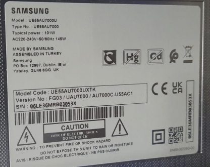 SAMSUNG UE58TU7000UXTK SEHPA AYAĞI - Görsel 6