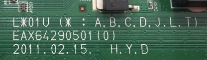 EBT61396877 EAX64290501 LG 42LV4500-ZC MAİN BOARD - Görsel 2