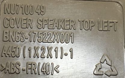BN63-17522X BN63-17539X SAMSUNG UE75RU7100U SPEAKERS - Görsel 2