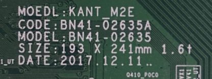 BN59-01299A BN41-02635A SAMSUNG UE65NU7100UXTK MAIN BOARD - Görsel 2
