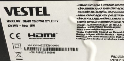 REGAL 32R4011H SEHPA AYAĞI - Görsel 5