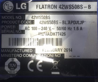 KLS-E420DRGHF 12 D REV:0.3 6917L-0115A LG FLATRON 42WS50BS-B LED DRIVER BOARD - Görsel 4