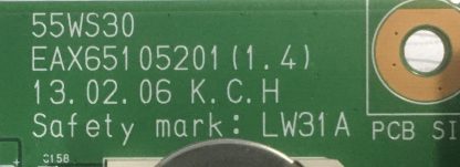 EBT62659503 EAX65105201(1.4) LG FLATRON 42WS50BS-B MAİN BOARD - Görsel 3