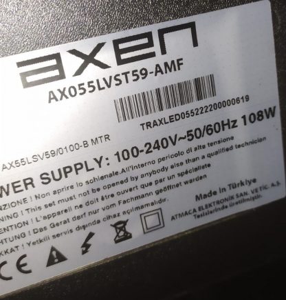 AXEN AX055LVST59-AMF SEHPA AYAĞI - Görsel 2
