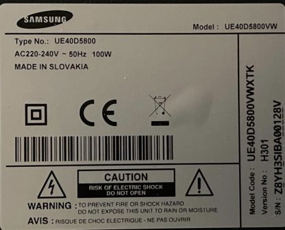 SAMSUNG UE50ES5500 SEHPA AYAĞI - Görsel 11