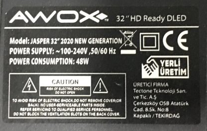 TP.MS3663S.PB803 AWOX 32PAN3282 MAİN BOARD - Görsel 5
