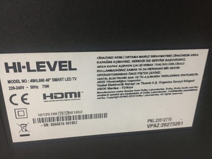 VESTEL 40FD7300 48FD7300 49UB8300 SEHPA AYAĞI - Görsel 5