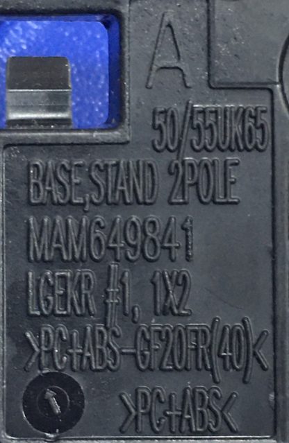 LG 55UJ651V SEHPA AYAĞI - Görsel 4