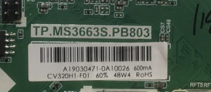 TP.MS3663S.PB803 AWOX 32PAN3282 MAİN BOARD - Görsel 2