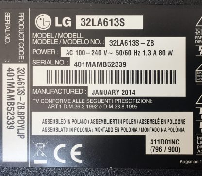 LG 32LA613S SEHPA AYAĞI - Görsel 2