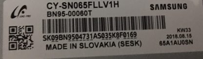 CY-SN065FLLV1H SAMSUNG UE65NU8000T REFLEKTÖR