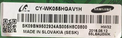 BN44-00807A L55S6_FHS SAMSUNG UE55JU6570UXTK POWER BOARD - Görsel 5