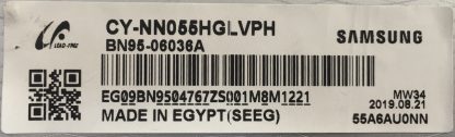 BN61-15485A NU7100_STS550AU9_40LEDs_3030F_2C_Rev1.0 SAMSUNG UE55RU7105U BRACKET - Görsel 6