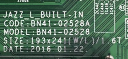 BN94-10827L BN41-02528A SAMSUNG UE55KU7350U MAİN BOARD - Görsel 3