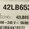 EBT62800437 EAX65384004(1.5) LG 42LB652V-ZA MAİN BOARD - Görsel 4