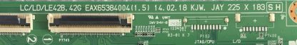 EBT62800437 EAX65384004(1.5) LG 42LB652V-ZA MAİN BOARD - Görsel 3