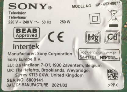 LB6507Y V0_06 SONY KE-65XH8077 LED BAR - Görsel 5