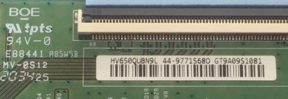 47_6021321 HV550QUB_N5M_V02 SONY KE-65XH8077 T.CON BOARD - Görsel 3