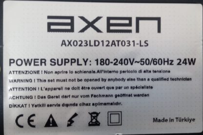 12AT031 AXEN AX023LD12AT031-LS MAİN BOARD - Görsel 4
