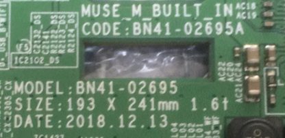 BN94-14582A BN41-02695A SAMSUNG QE65Q60RAT MAİN BOARD - Görsel 3