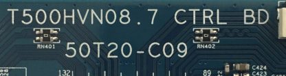 T500HVN08.7 CTRL BD 50T20-C09 PHILIPS 50PFK6510/12 T.CON BOARD - Görsel 2