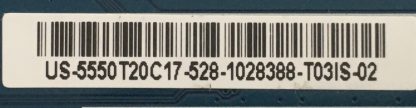 T500HVN08.7 CTRL BD 50T20-C09 PHILIPS 50PFK6510/12 T.CON BOARD - Görsel 3