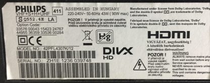 6922L-0016A 6916L-0936A 6920L-0001C PHILIPS 42PFL3507 LED BAR - Görsel 5