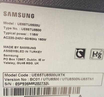 SAMSUNG QE65Q70TATXTK SEHPA AYAĞI - Görsel 6