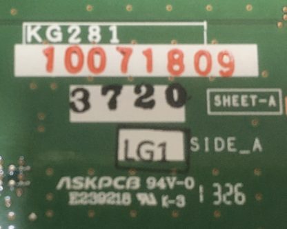 KG281 QPWBXG281WJZZ (QKITPG281WJTX) SHARP LC-80L657E T.CON KART - Görsel 4