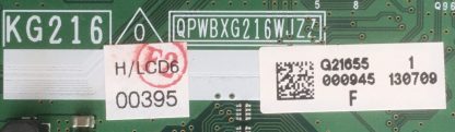 KG216 QPWBXG216WJZZ SHARP LC-70LE747E MAİN BOARD - Görsel 5