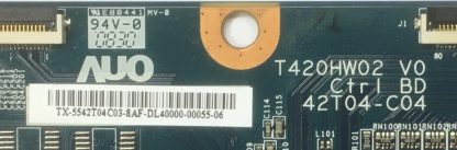 T420HW02 V0 LG 42LG5010 T.CON BOARD - Görsel 2