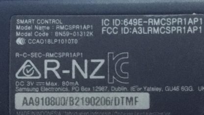 BN59-01312K SAMSUNG UE55RU7400UX KUMANDA - Görsel 2