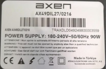 AXEN AX43DIL023/1022 AX49DIL023/1022 SEHPA AYAĞI - Görsel 6