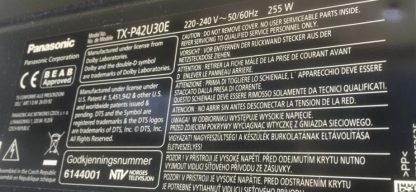 TBL5ZA3061 TBL5ZA3065 PANASONIC TX-P46GT30B TX-P46GTF32 YER STANDI - Görsel 3