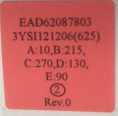 EAD62087803 EAD62087804 LG 55LM670S LVDS KABLOSU - Görsel 2