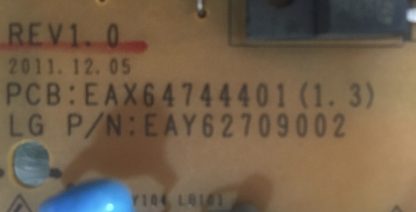 EAY62709002 EAX64744401 LG 55LM640S-ZA POWER BOARD - Görsel 3