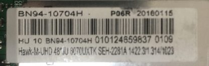 BN94-10704H BN94-08640X SAMSUNG UE48JU6070UXTK MAİN BOARD - Görsel 2