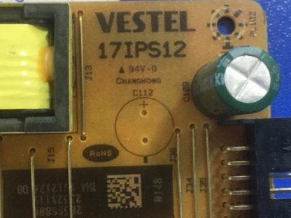 17IPS12 23321119 VESTEL SEG 49SC7600 POWER BOARD - Görsel 3