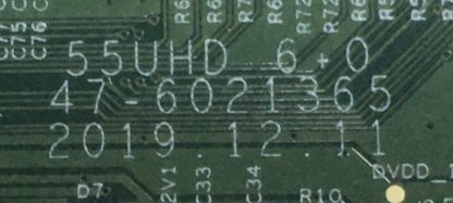 HV550QUBF70 55UHD 6 0 47-6021365 SEG 55SBU710 55 4K T.CON BOARD - Görsel 3