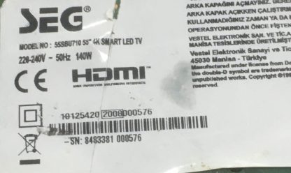 HV550QUBF70 55UHD 6 0 47-6021365 SEG 55SBU710 55 4K T.CON BOARD - Görsel 5