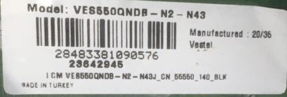 HV550QUBF70 55UHD 6 0 47-6021365 SEG 55SBU710 55 4K T.CON BOARD - Görsel 6