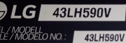 EBR82753021 EBT64304724 EAX66873003 LG 43LH590 MAİN BOARD - Görsel 2