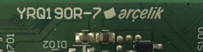 YRQ190R-7 V-0 K6A 8ZZ ARÇELİK TV 82504B 3HD MAİN BOARD - Görsel 2