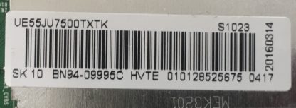 BN94-09995C BN41-02356C SAMSUNG UE55JU7500T MAİN BOARD - Görsel 2