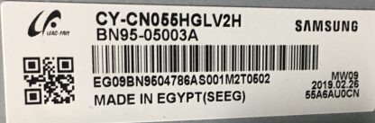 CY-CN055HGLV2H BN95-05003A SAMSUNG UE55NU7300U PLEKSİ