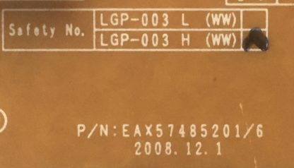 58333602 EAX57485201/6 LG FLATRON W2253S-PF MONİTÖR BOARD - Görsel 3