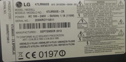 LG 42LM640S SEHPA AYAĞI - Görsel 4