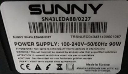 SUNNY SN43LEDA88/0227 SEHPA AYAĞI - Görsel 4