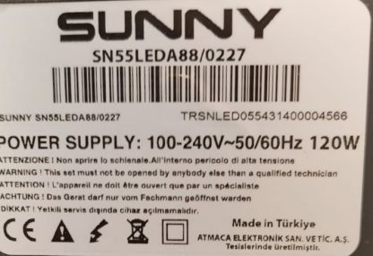 SUNNY SN55L7950 SEHPA AYAĞI - Görsel 8